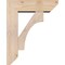 Ekena Millwork Westlake Slat Smooth Bracket w/ Offset Brace, Douglas Fir, 5 1/2"W x 16"D x 20"H BKT0604X16X20WTL06SDF - alternate 4